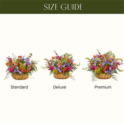 Garden of Life Basket –  Bamboo Flowers, Buford GA