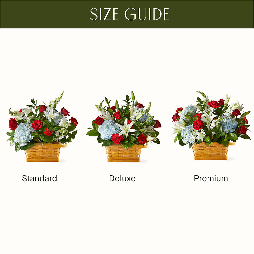 Greater Glory Basket –  Bamboo Flowers, Buford GA