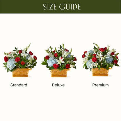 Greater Glory Basket –  Bamboo Flowers, Buford GA