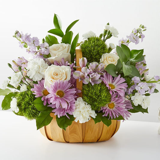 Peace & Love Basket –  Bamboo Flowers, Buford GA
