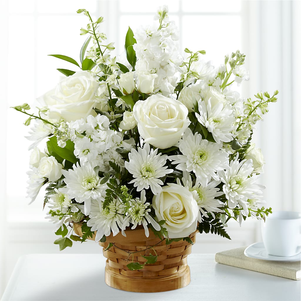 Heartfelt Condolences Arrangement –  Bamboo Flowers, Buford GA