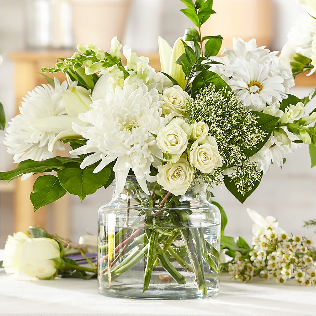 Classic Ivory – A Florist Original –  Bamboo Flowers, Buford GA