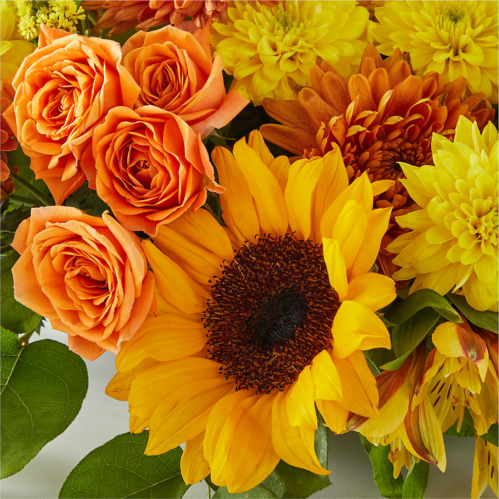 Autumn Harmony Centerpiece –  Bamboo Flowers, Buford GA