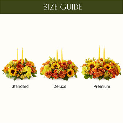 Autumn Harmony Centerpiece –  Bamboo Flowers, Buford GA
