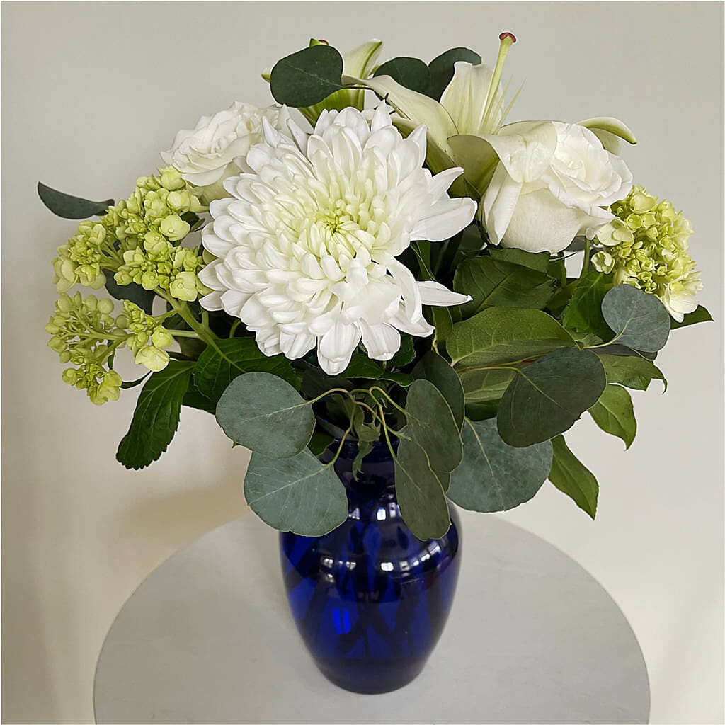 Snowy Dreams Bouquet –  Bamboo Flowers, Buford GA