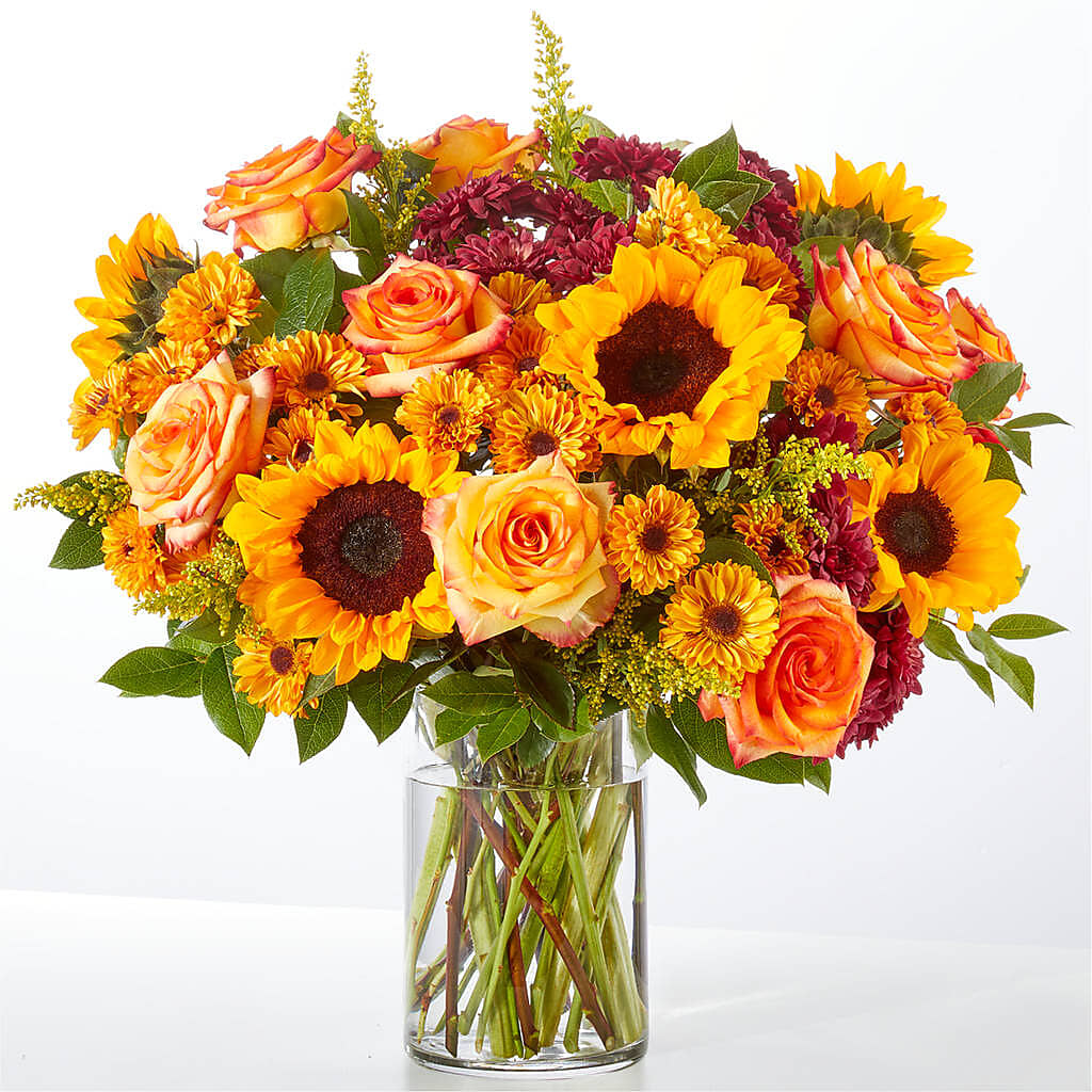 Flannel Scarf Bouquet –  Bamboo Flowers, Buford GA