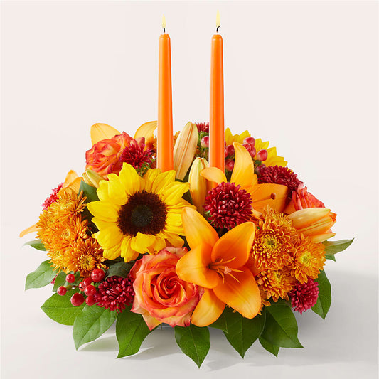 Grateful Centerpiece –  Bamboo Flowers, Buford GA