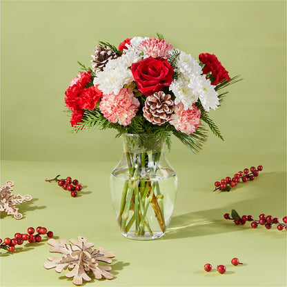 Candy Cane Lane Bouquet –  Bamboo Flowers, Buford GA