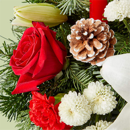 Seasonal Festivities Centerpiece –  Bamboo Flowers, Buford GA