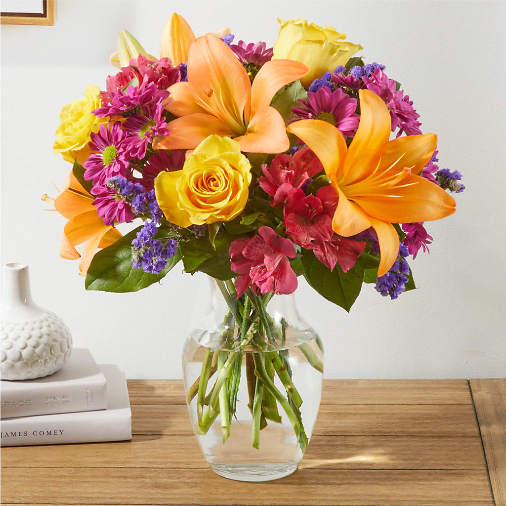 Colorful Visions Bouquet –  Bamboo Flowers, Buford GA