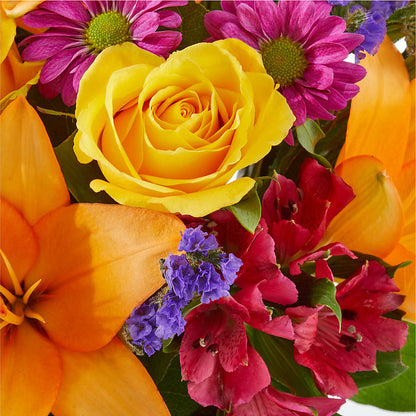 Colorful Visions Bouquet –  Bamboo Flowers, Buford GA