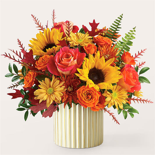 Fall Campfire Bouquet –  Bamboo Flowers, Buford GA