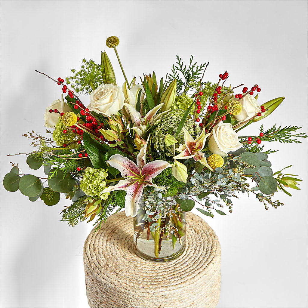 Berry & Bright Bouquet –  Bamboo Flowers, Buford GA