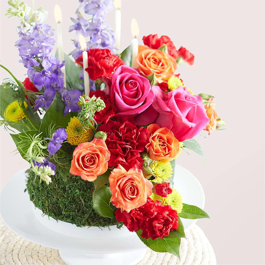 Best Year Yet Floral Cake –  Bamboo Flowers, Buford GA