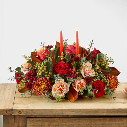 Gather Near Centerpiece –  Bamboo Flowers, Buford GA