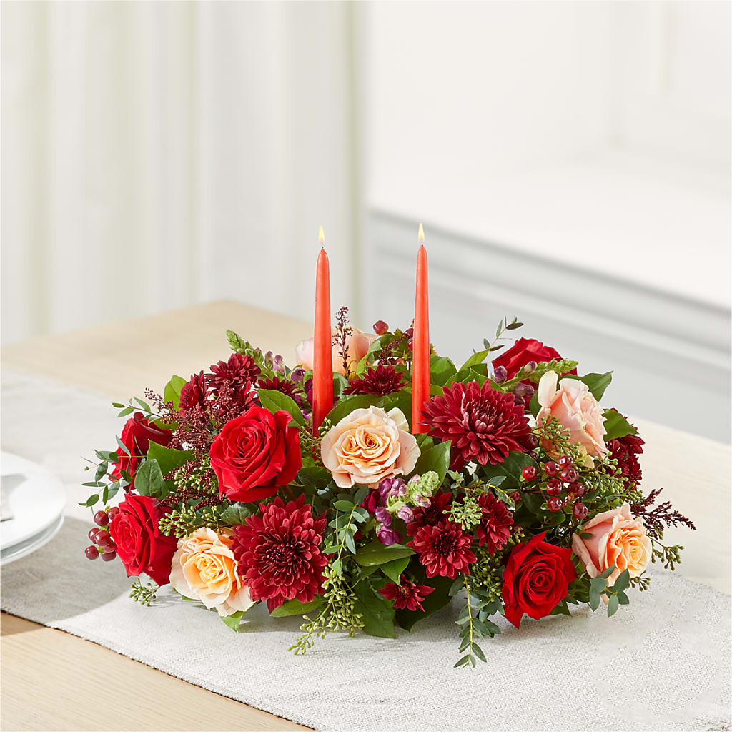 Most Thankful Centerpiece –  Bamboo Flowers, Buford GA