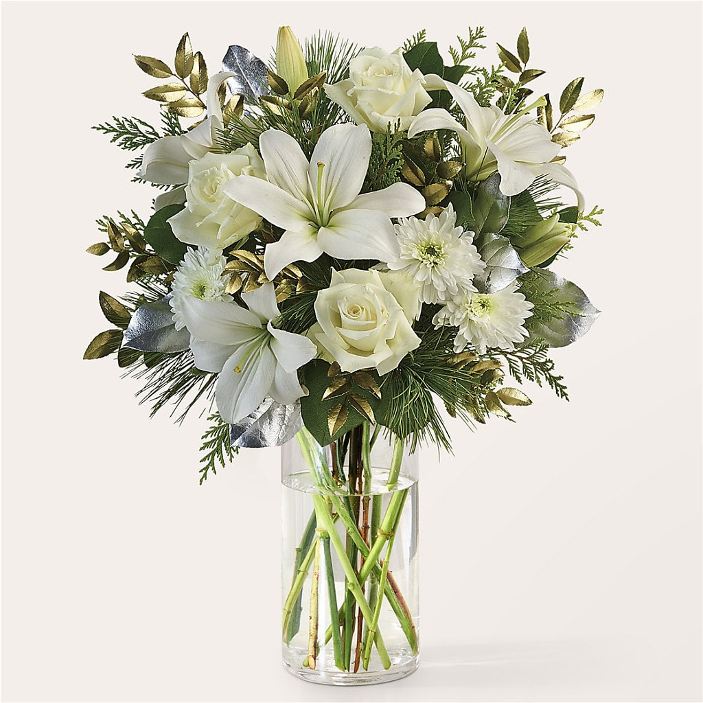 Wintry Mix Bouquet –  Bamboo Flowers, Buford GA