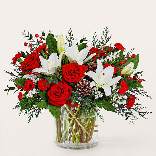 Best in Snow Bouquet –  Bamboo Flowers, Buford GA
