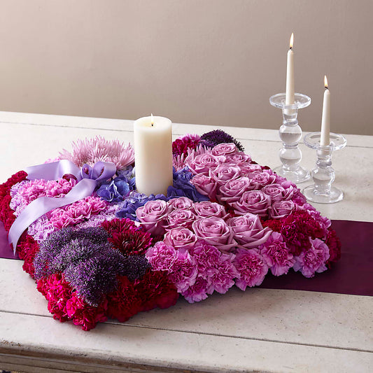 Composition florale Promesse d'Amour et d'Unité